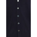 Aragona Cashmere Blue Wool Oves Aries Sleeveles Sweater