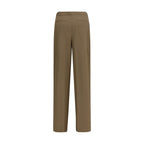 Lardini Brown Wool Oves Aries Casual Pants