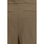 Lardini Brown Wool Oves Aries Casual Pants