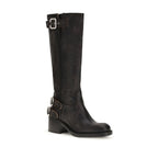 Chloé Black Calf Leather Bos Taurus Ankle Boots