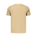 Coveri Moving Brown Cotton Men's Shirt