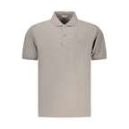 Coveri Moving Gray Cotton Men's Polo Shirt