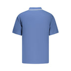 Coveri Moving Blue Cotton Men's Polo Shirt