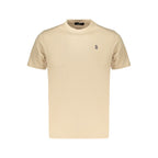 Marina Yachting Beige Cotton Men's T-Shirt