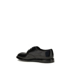 Premiata Black Calf Leather Bos Taurus Oxfords And Derbies