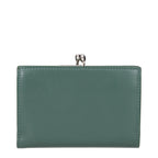 Jil Sander Green Leather Wallet
