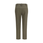 Brunello Cucinelli Bicolor Cotton Dress Pants