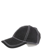 Dolce & Gabbana Men Black Cotton 6 Panel Baseball Capello Hat