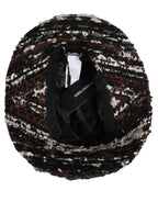 Dolce & Gabbana Women Multicolor Acrylic Tweed Bucket Capello Hat