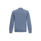 Brunello Cucinelli Blue Cashmere Cardigan