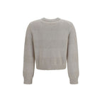 Brunello Cucinelli Beige Cotton Sweatshirt