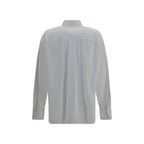 Brunello Cucinelli White Cotton Dress Shirt