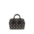 Marine Serre Black Polyethylene Handbag