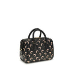 Marine Serre Black Polyethylene Handbag