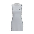 Marine Serre White Polyamide Casual Dress