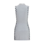 Marine Serre White Polyamide Casual Dress