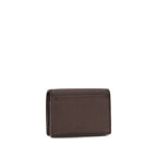 Ganni Brown Recycled Polyester Wallet