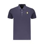 Marina Militare Blue Cotton Men's Polo Shirt