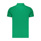 Marina Militare Green Cotton Men's Polo Shirt