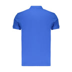 Marina Militare Blue Cotton Men Polo