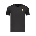 Marina Militare Black Cotton Men's T-Shirt
