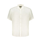 North Sails White Linen Men's Shirt