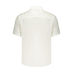 North Sails White Linen Men's Shirt