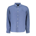 North Sails Blue Linen Men's Shirt