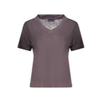 North Sails Gray Viscose Women T-Shirt