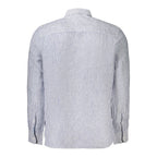 North Sails Blue Linen Men's Shirt