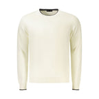 North Sails White Cotton Men Jumper