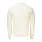 North Sails White Cotton Men Jumper