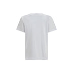 Ganni White Cotton T-Shirt