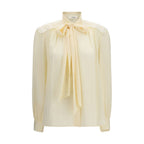 Chloé Beige Polyester Blouse