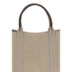The Row Beige Fabric Shoulder Bag