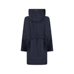Herno Blue Elastane Coat