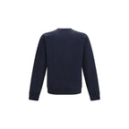 Valentino Blue Cotton Sweatshirt