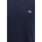 Valentino Blue Cotton T-Shirt
