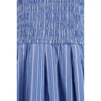 Ganni Blue Cotton Casual Dress