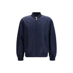 Valentino Blue Polyamide Bomber