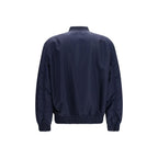 Valentino Blue Polyamide Bomber