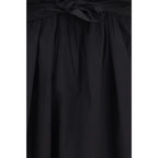 Ganni Black Cotton Casual Dress
