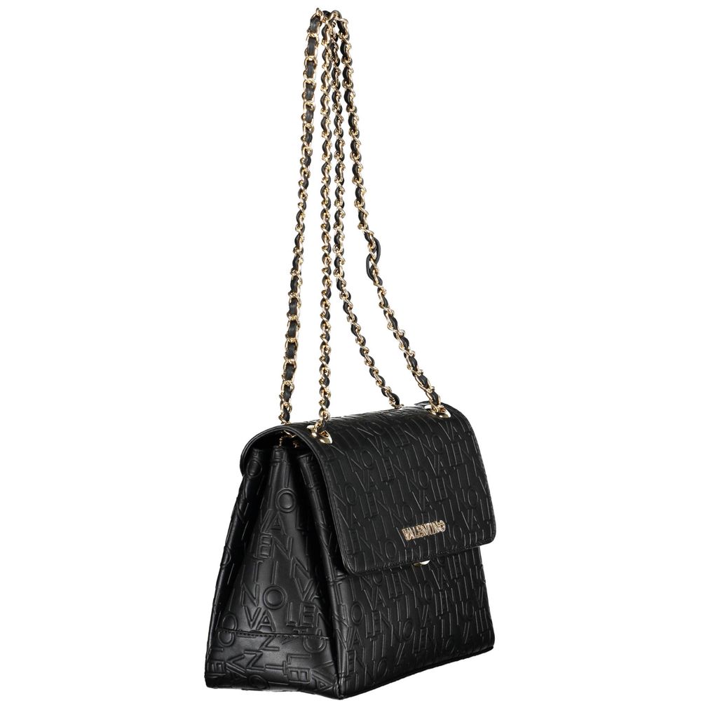 Valentino Black Polyurethane Women's Bag