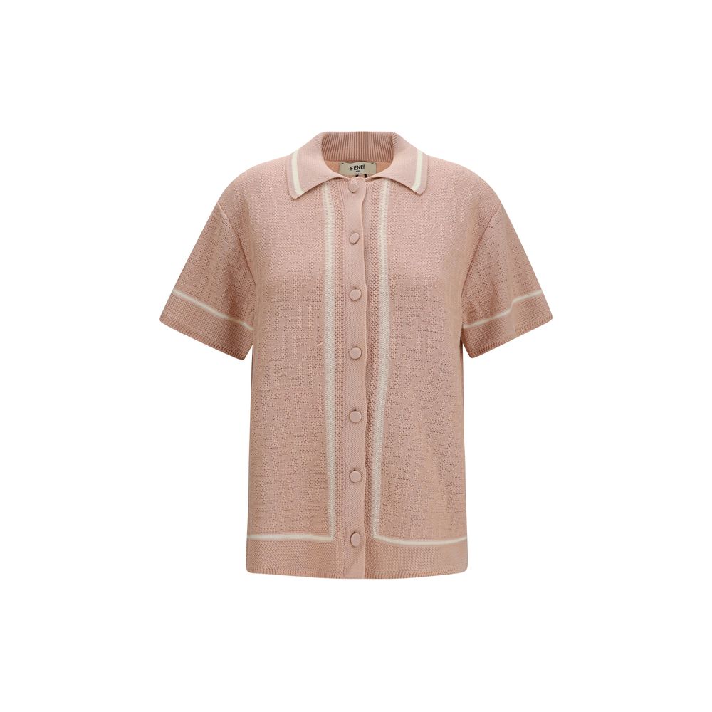 Fendi Multicolor Cotton Blouse