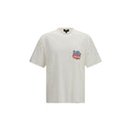 Represent White Cotton T-Shirt