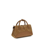 Zanellato Brown Calf Leather Bos Taurus Handbag
