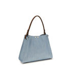 Fendi Blue Cotton Handbag