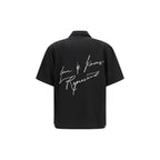 Represent Black Lyocell Pattern Shirt