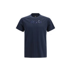 Fendi Blue Cotton T-Shirt