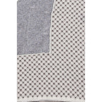 Brunello Cucinelli Gray Silk Scarf